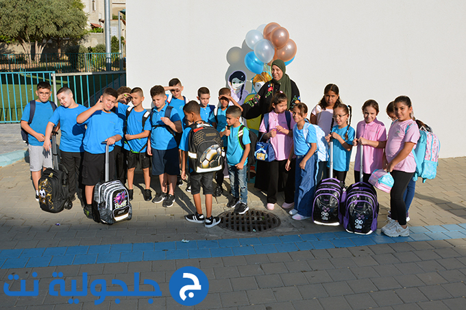 افتتاح العام الدراسي في جلجولية 